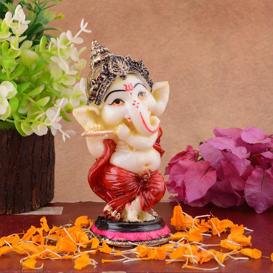 M/S PREM CRAFTS  Ganesha Statue  Idol Shriganesh Bhagwan Murti / Home, Office Decor / Car Dashboard Ganpati / Lord Vinayaka Statue God of Luck & Success Sculpture / Gift Items -08 M/S PREM CRAFTS