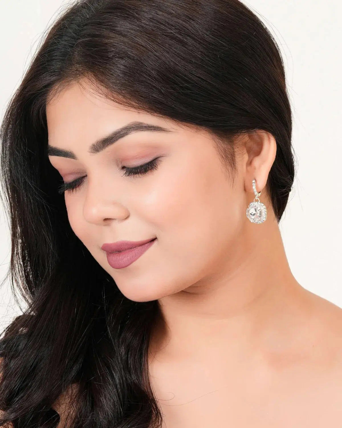 Women’s Square Drop Earrings, Dangling Silver Earrings, Hammered Earrings, Geometric Earrings, Ethnic Earrings, Boho Earrings, Statement Earrings Attractive Sister