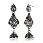 Women’s Indian Bollywood Stylish AZ838-OXidised Earrings Traditional Ethnic Jhumka/Jhumki Earrings for Women – Unique Design Attractive Sister