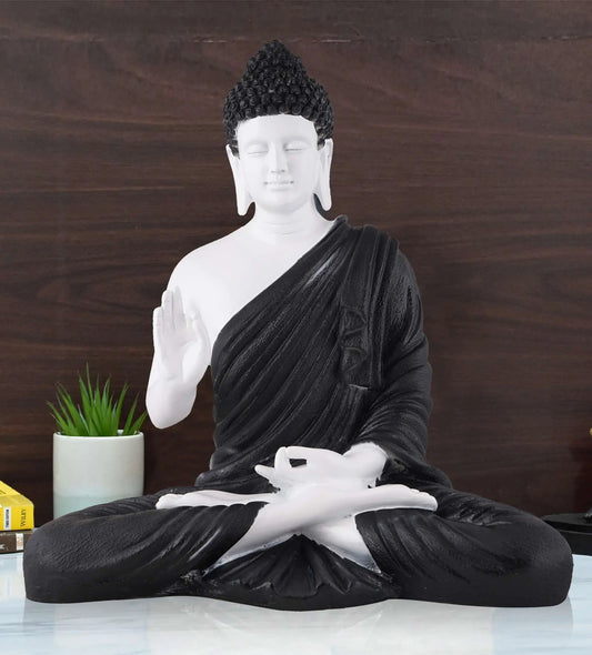 M/S PREM CRAFTS  Gautam Buddha Statue Showpiece Idol Figurine for Feng Sui, Vastu, Home Decor, Office, Diwali, Gifting, Living Room, Bedroom, Study Table -7 M/S PREM CRAFTS