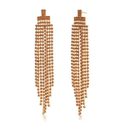 Women’s Indo-Western Drop Dangles Earring With Necklace For Women Fashion Jewellery for women Artificial Earrings and Necklace For women (Golden) Attractive Sister