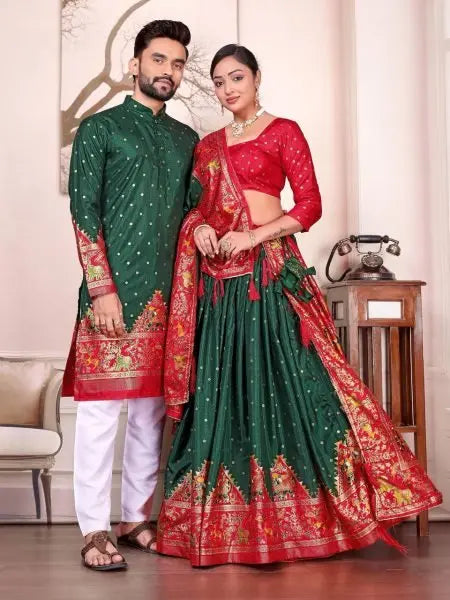 Twinning in Tradition – This Diwali in Royal Silk / A Perfect Pair for the Festival of Lights RE