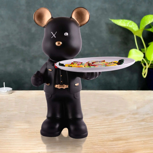 M/S PREM CRAFTS  Cool Taddy Bear Showpiece for Home Decorative Showpiece | Taddy Bear with Paltter Statue for Home Decor Showpiece | Home Kitchen Decor | Office Decorative Item -7 M/S PREM CRAFTS