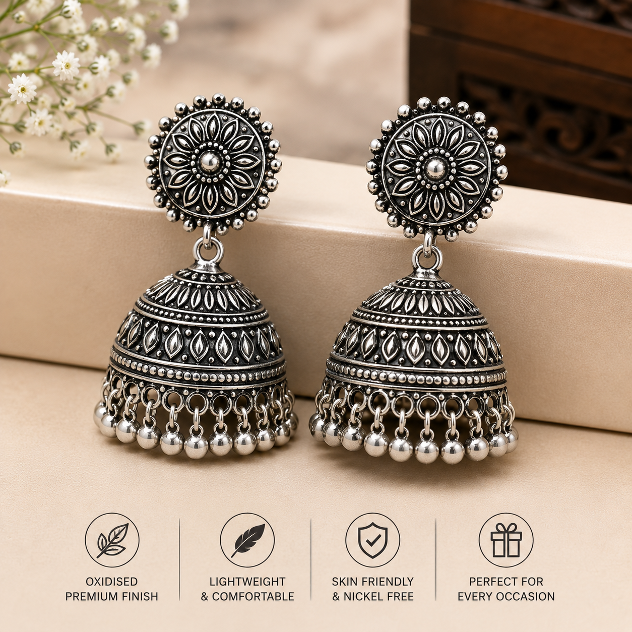Oxidies earring