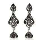 Women’s Indian Bollywood Stylish AZ838-OXidised Earrings Traditional Ethnic Jhumka/Jhumki Earrings for Women – Unique Design Attractive Sister