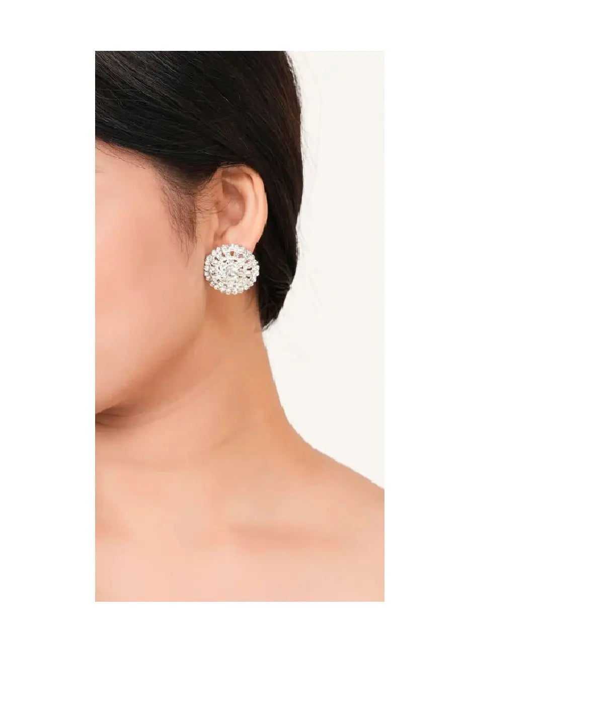 Women’s Dot Design Bali Earrings, Indian Hoops, Mandala Hoops, Chakra Earrings – Bali Hoops Attractive Sister