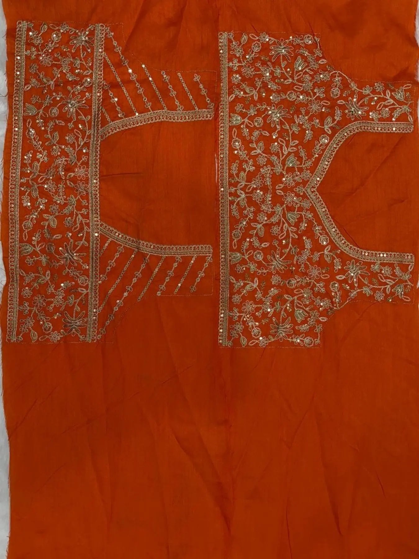 Vichitra Silk Saree with Sequin Cording Work Wholesale Festive Wear with Designer Blouse RE